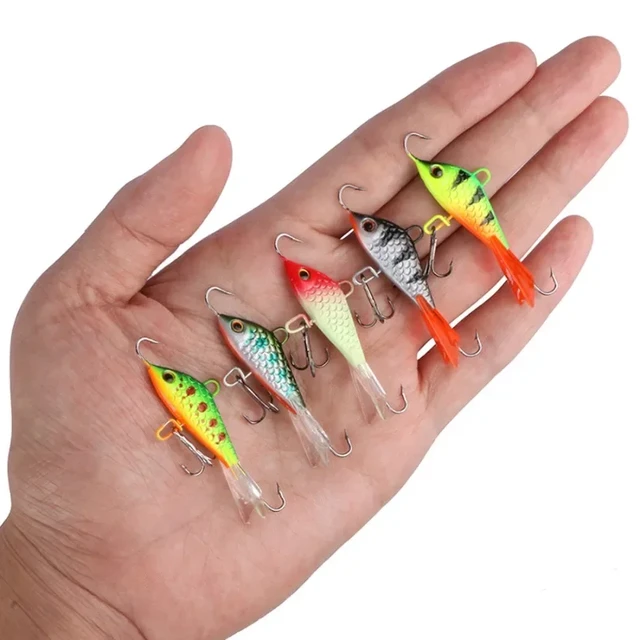 Winter Fishing Lures Set Ice Jig Vib Balancer 3d Metal Hard Baits Kit  Artificial Wobblers For Pike Trolling Carp Swimbait - AliExpress