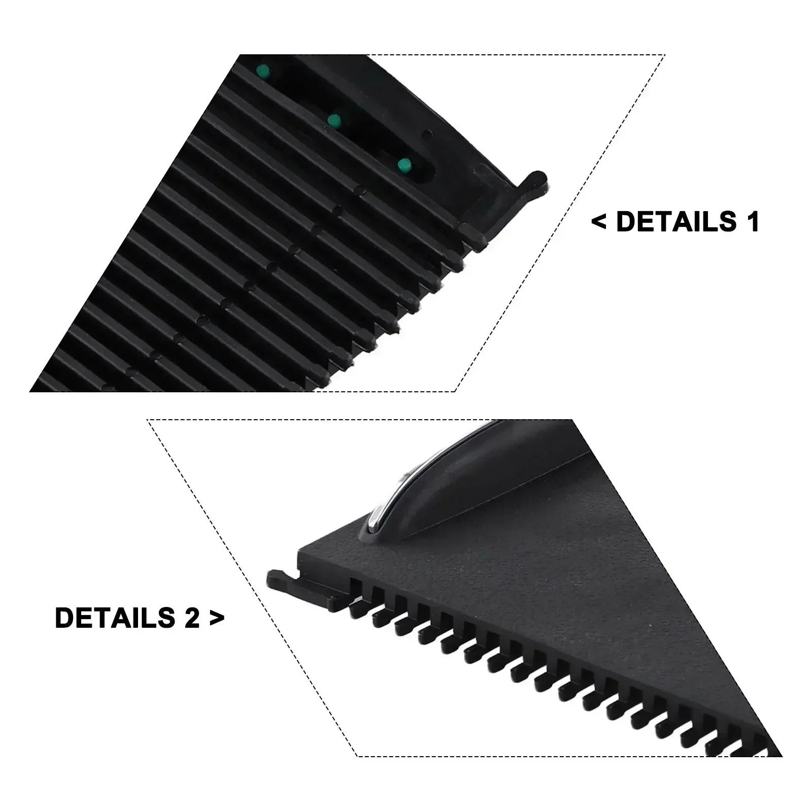 For Mercedes-Benz CClass W203 Console With This Black Center Console Roller Blind Cover Car Interior Accessories