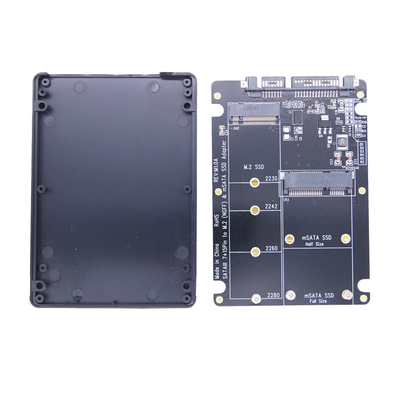MSATA M2 SSD ̽ mSATA-SATA  B Ű m.2 SATA SSD SATA3.0   , M.2 SATA SSD mSATA  ̽, ǰ