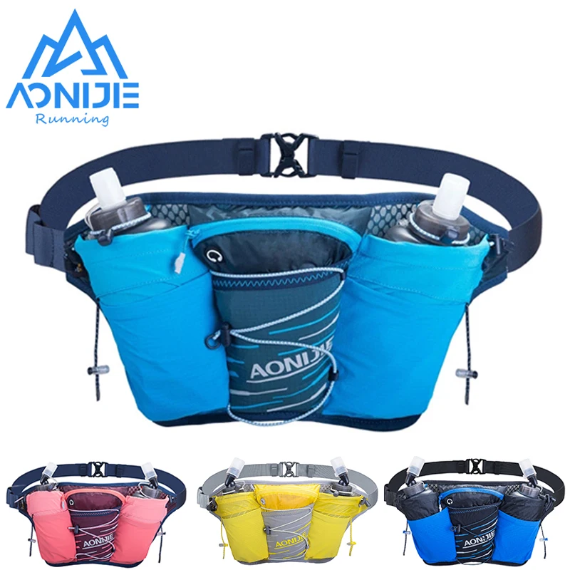 AONIJIERunningWaistBagOutdoorSportsLightweightWaistBagBeltHydrationFannyPackDouble