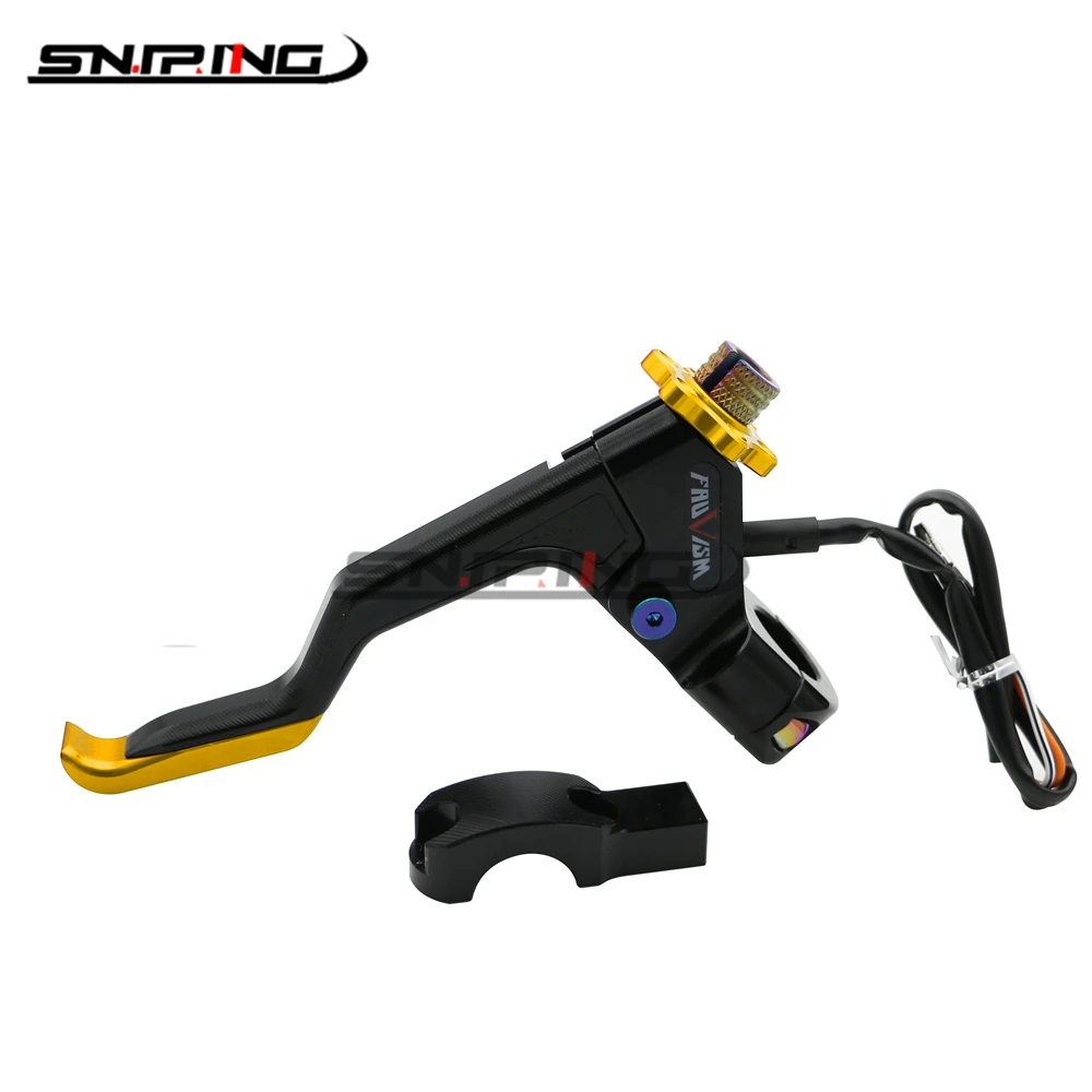 For Triumph Scrambler./Street 675 Street Triple R/Rx Street Cup Motorcycle Modified 7/8" 22Mm Low Effort Stunt Clutch Lever