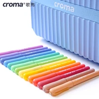 CROMA многоразовые прямые жидкие акриловые маркеры с мягким кончиком, способные к слоям, моющиеся акварельные кисти, товары для рукоделия — изображение 4