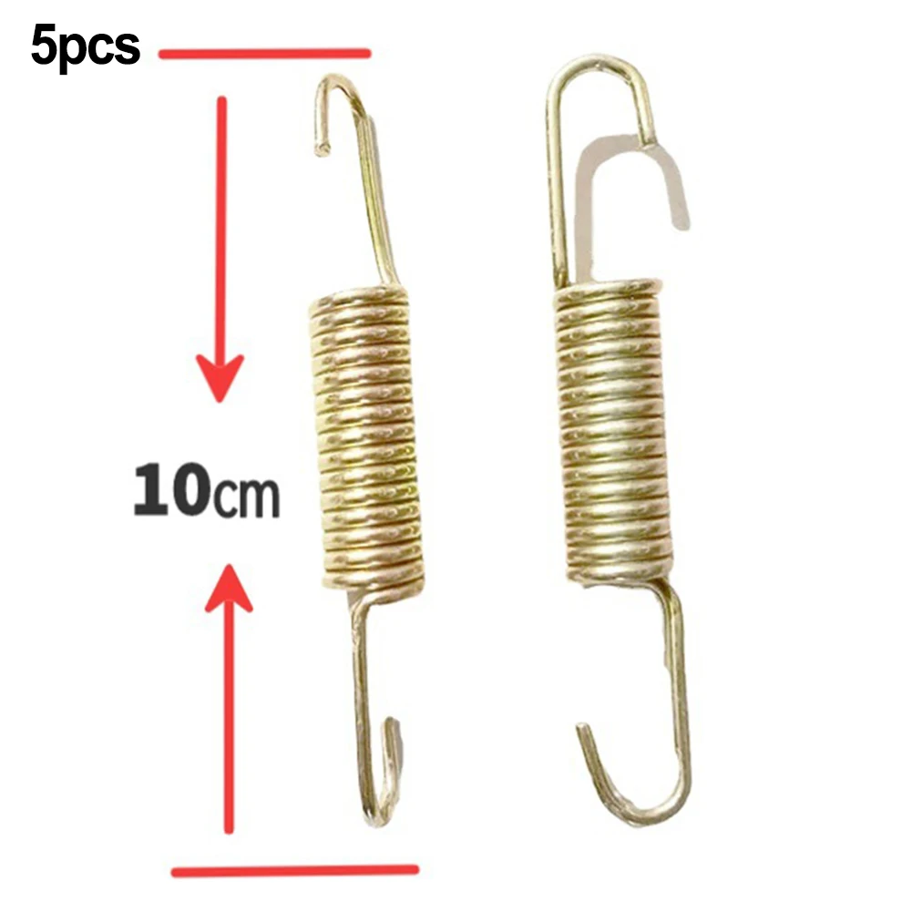 6PCS Side Stand Spring Motorcycle Main Bracket Kickstand Spring Bike Ebike Moto 160mm Overall Length Extension Spring Replace