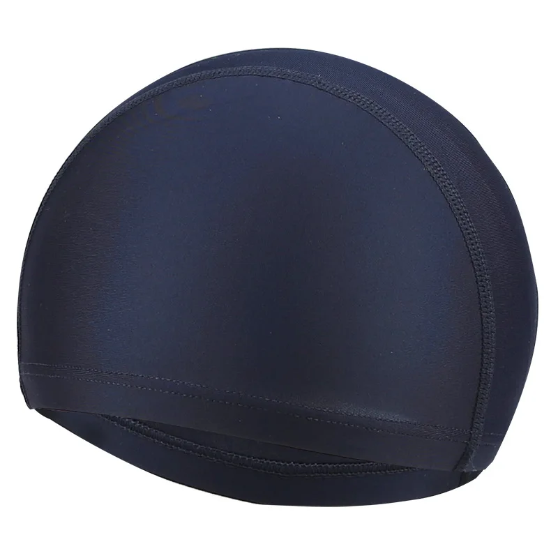 

New Swimming Caps Elastic Fabric Swimming Caps For Long Hair Lovely Kids Protect Ears Swim Pool Hat For Boy Girl