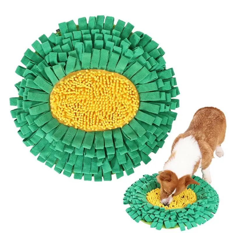 

Sniffing Mat Pad For Dogs Sniffing Pet Dog Feeding Mat Durable Interactive Dog Puzzle Toys Encourages Natural Foraging Skills