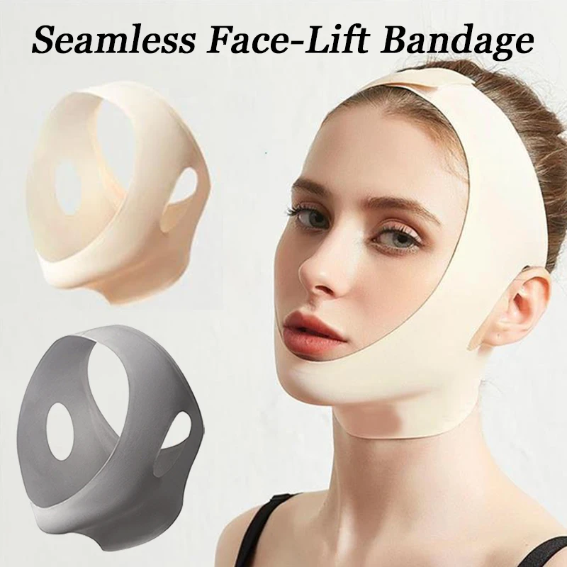 Seamless Face-lift Bandage Breathable V-face Bandage Lifting