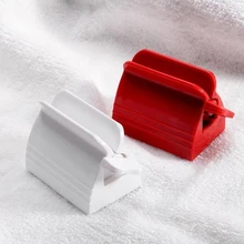 1PC wielofunkcyjny dozownik pasty do zębów płyn do demakijażu wyciskacz klipy Rolling pasta do zębów wyciskacz rury akcesoria łazienkowe tanie tanio CN (pochodzenie)
