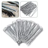 10-20pcs Garden Pegs U-shaped Ground Pegs Heavy Duty Metal Pins Spikes Staple Heavy-duty Fence Landscape Spike for Securing Weed 4