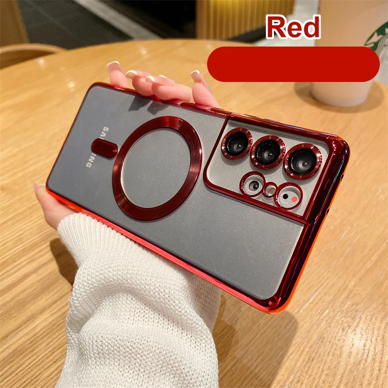 Enhanced Wireless Magnetic Plating Cover with Full Camera Protection and 4K Glass