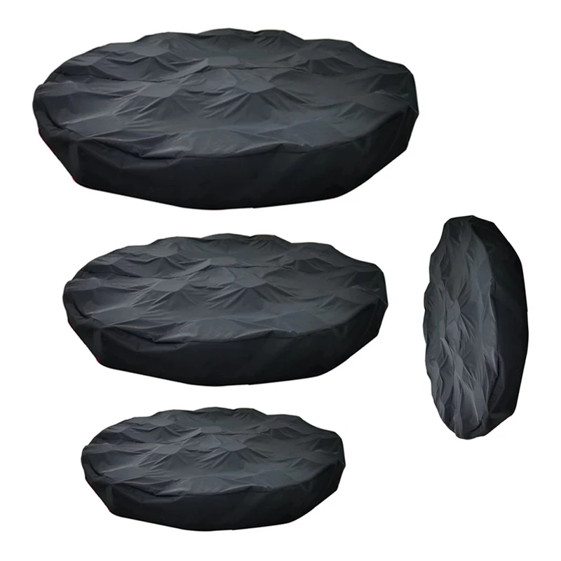 

Top!-Pool Cover Above Ground Safety Swimming Pool Covers Waterproof Pool Blanket Covers For Round Inflatable Pool