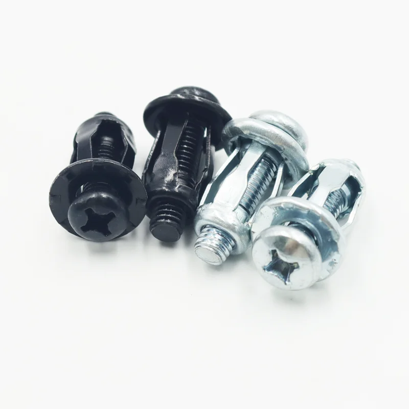 Kit 100 Viti Fissaggio Targa Cora - Blu, Per Portatarghe Italiane, Made In Italy - Foto 10