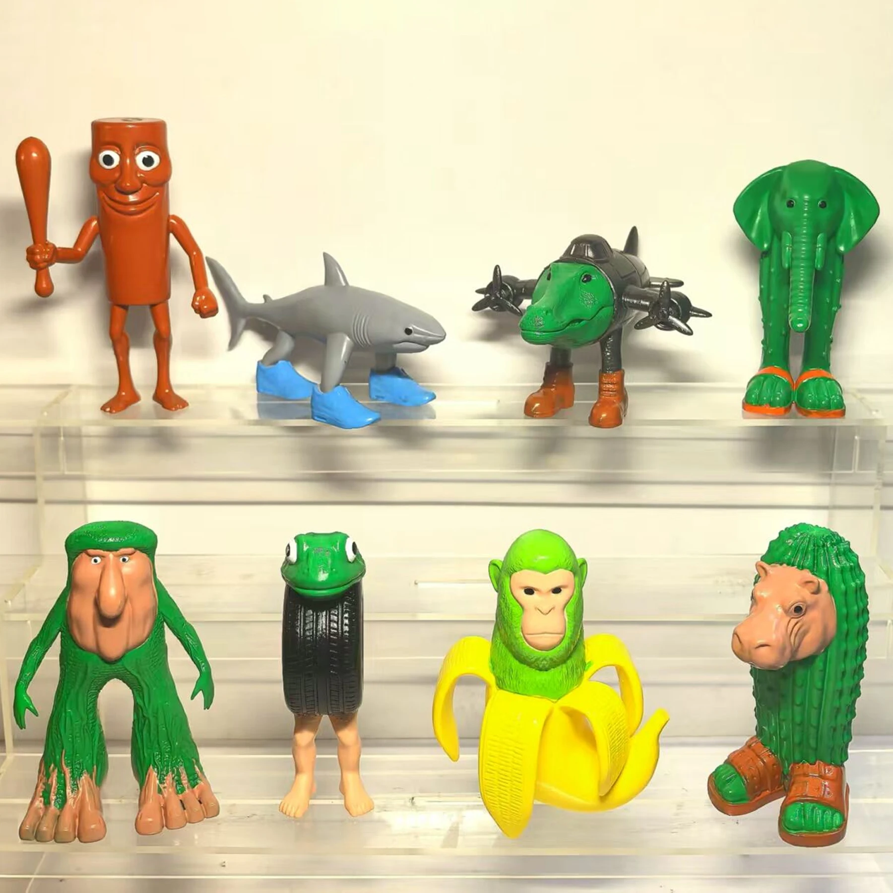6-18pcs tung sahur figure cartoon toy tralalero tralala