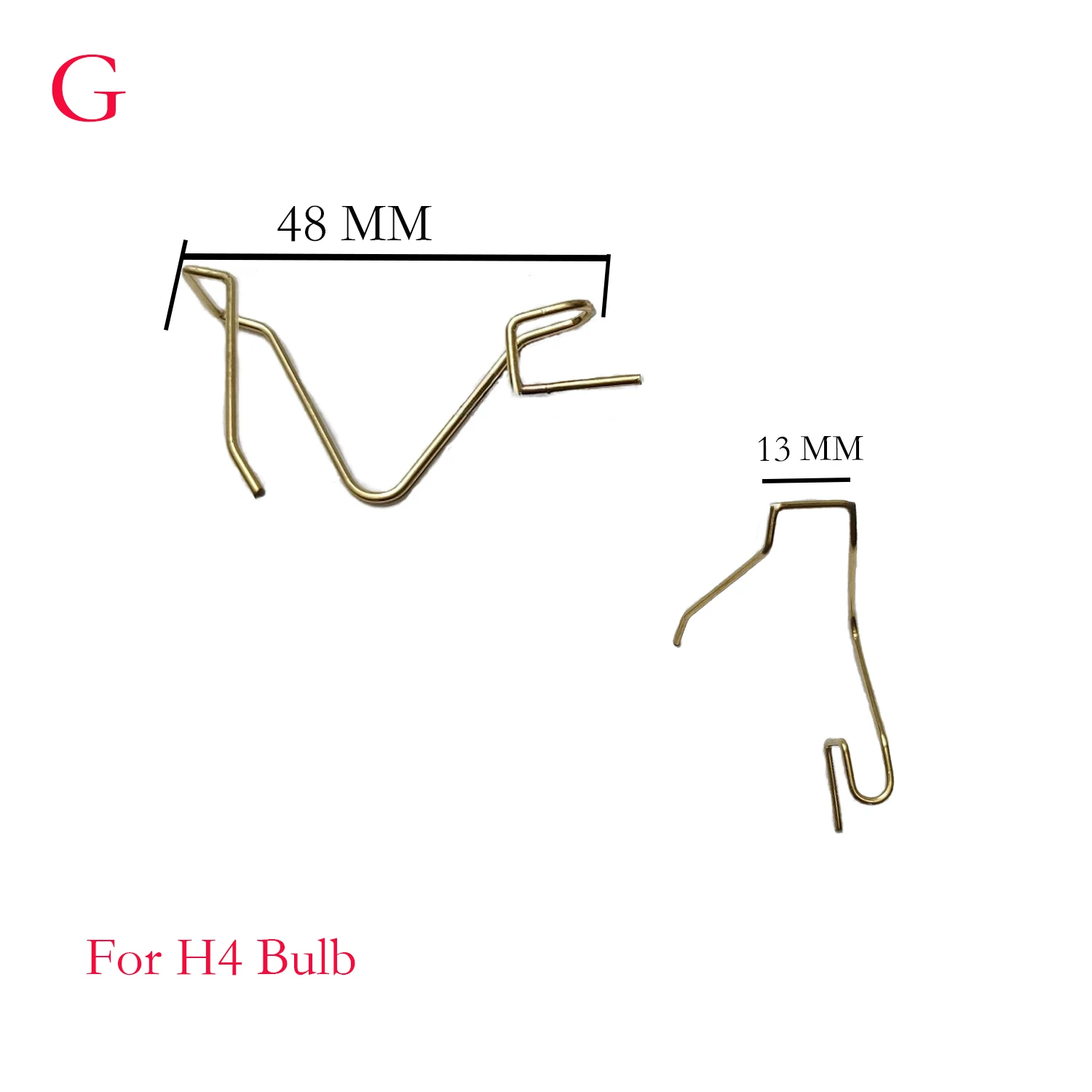 6 Clip A Molla Per Fari Auto - Ricambio 5ZHSFULLKIT Per Lampadine H1, H3, H4, H7, In Acciaio Resistente - Foto 6