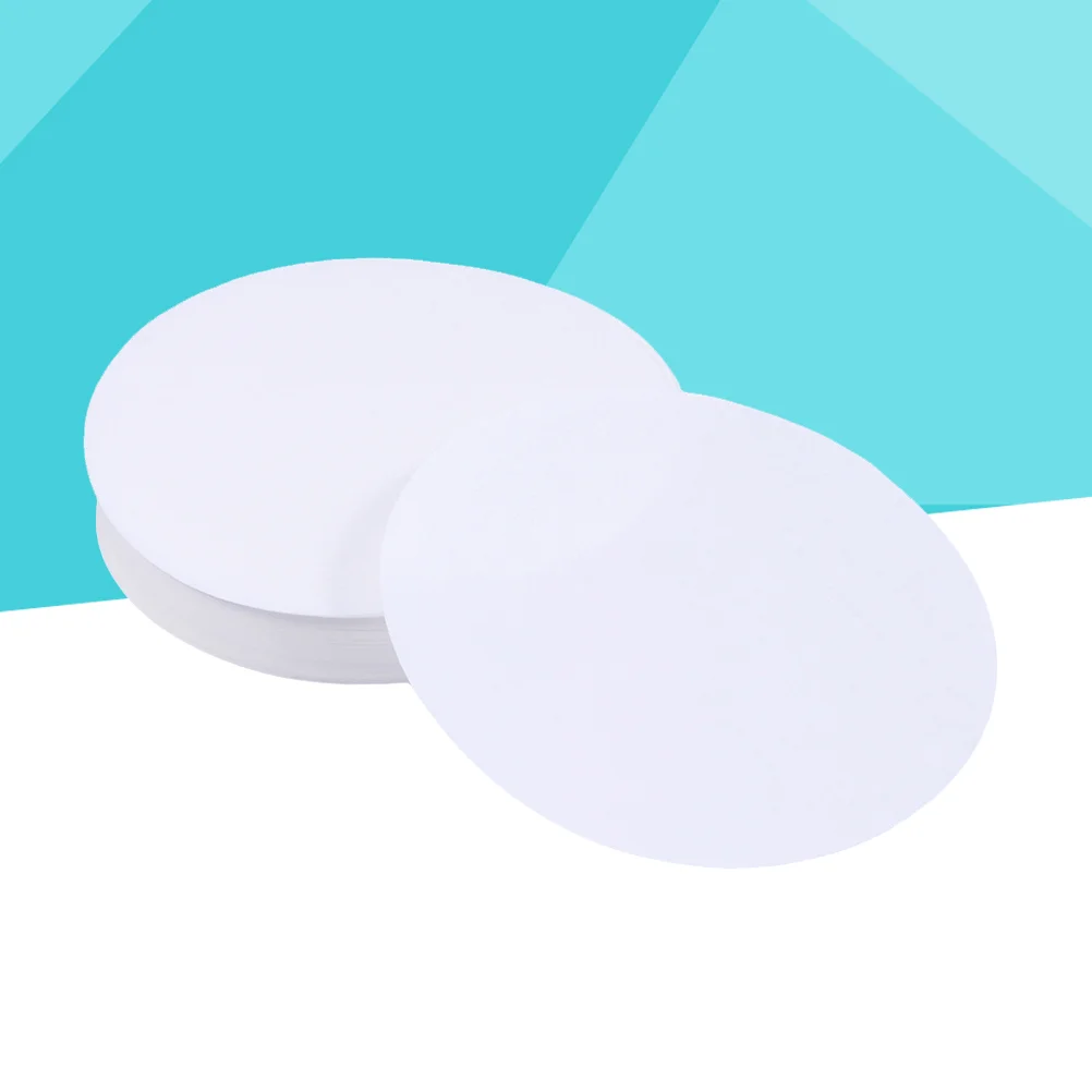 

200pcs 7cm Diameter Filter Paper Premium Medium Flow Rate Qualitative Filter Paper for School Laboratory