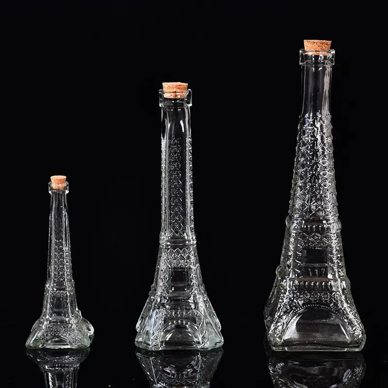 Multipurpose Glass Bottles Wishing Glass Jars Wishing Bottles with Corks Multipurpose with Corks