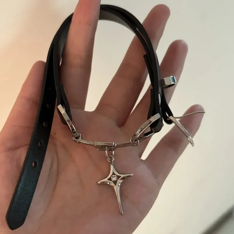 2025 Punk Y2K Charm Grunge Anhänger Pu Leder Sexy Halsband Vintage Halsketten Für Frauen Spice Girls Goth Schmuck Zubehör Geschenk S947D662E57Be411384A44Cfbf8A7674F1