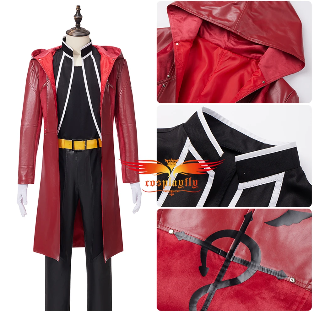 Manto Capa de Edward Elric  Anime Fullmetal Alchemist Cosplay Moda