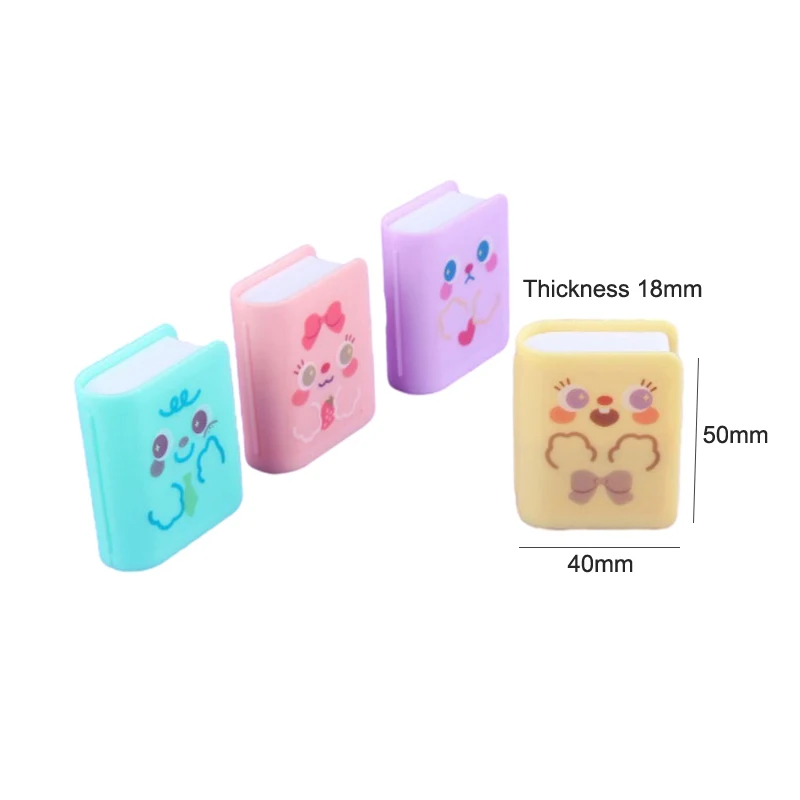 Kawaii Mini Portable Pencil Sharpener Mini Sketch Pencil Eraser Set Cute Cartoon Multifunctional Stationery Study Supplies