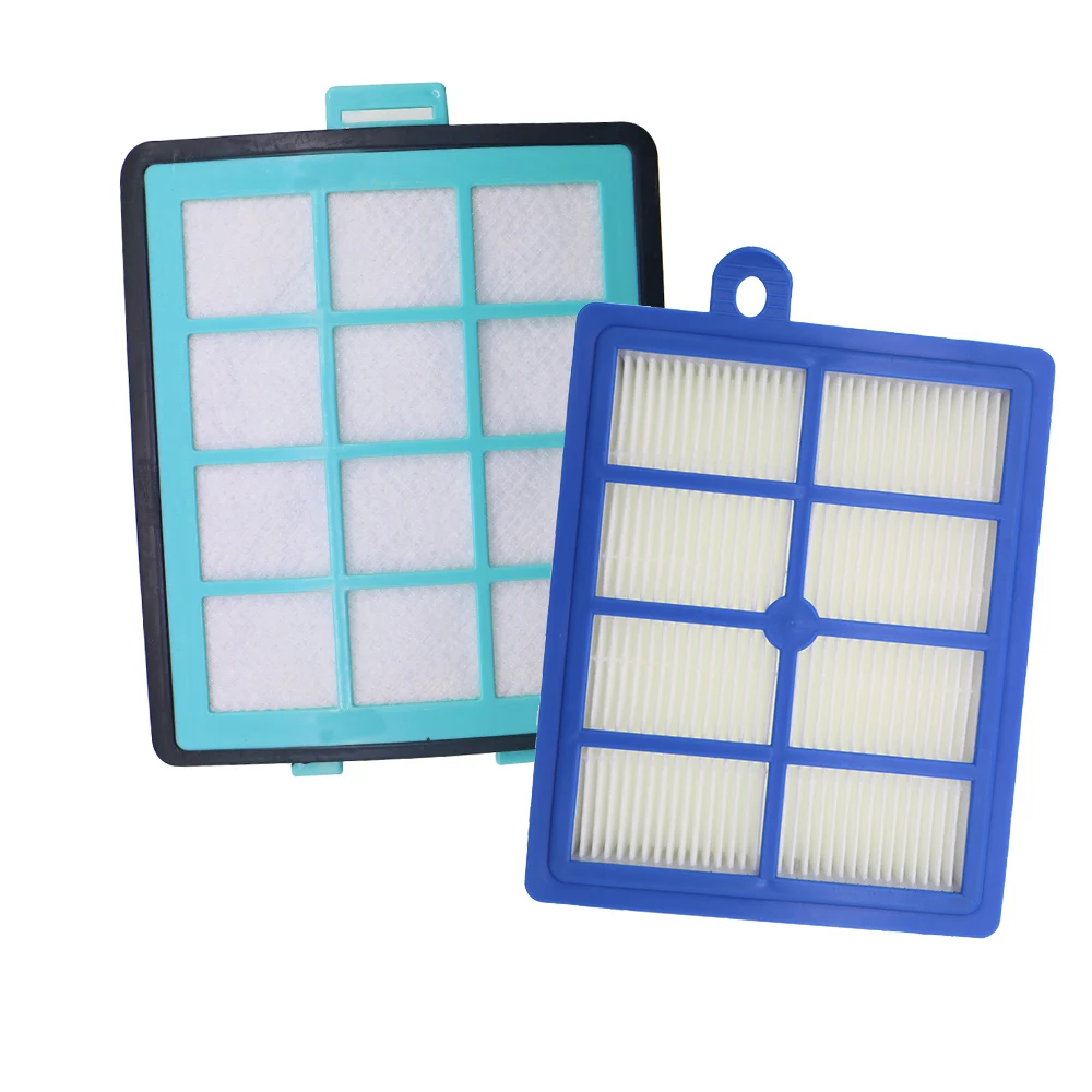 

1x Exhaust Vents Filter +1x Intake Vents HEPA Filter for Philips FC8766 FC8767 FC8760 FC8764 Vacuum Cleaner Parts