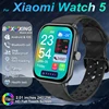 For Xiaomi Watch 5 Global Version Men Women HD AMOLED Display Heart Rate Bluetooth Call GPS Track Waterproof Sports Smart Watch 1
