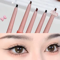 Silky Black Brown Eye Liner Pencil Waterproof Eyeliner Pen Natural Matte Eyeliner Long-lasting Easy To Color Eye Makeup Cosmetic 1