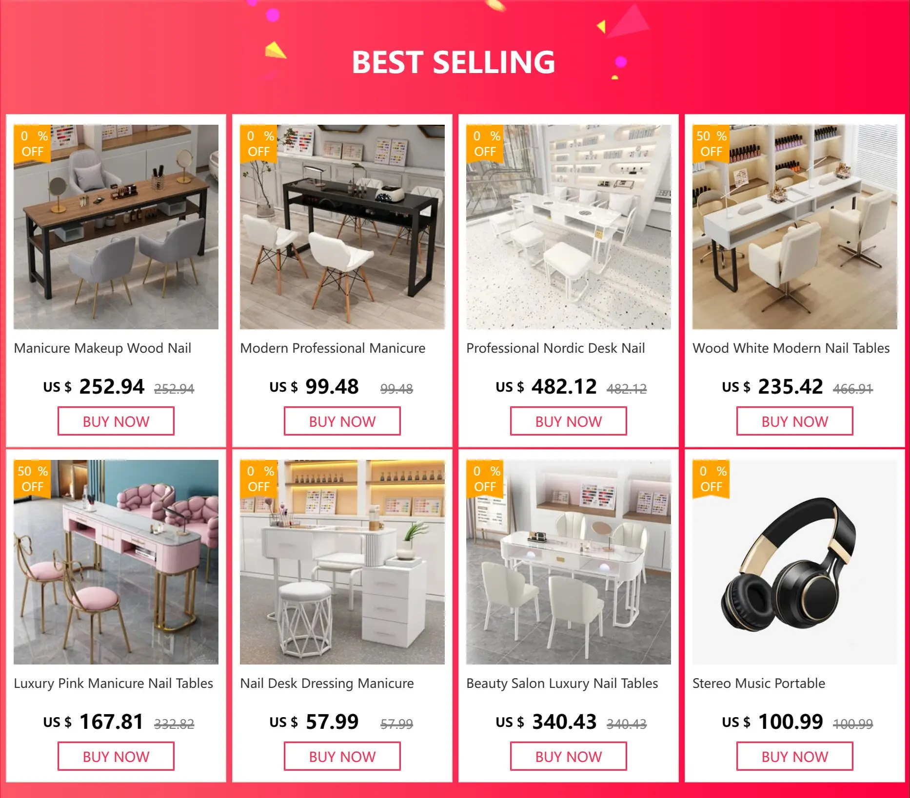 Description Picture 2 of itemModern Luxury Glass Nail Tables Manicure Makeup Professional Desk Nail Tables Living Room Mesa Manicura Salon Furniture MR50NT