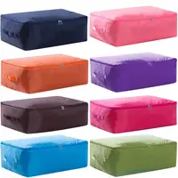 Useful Maximize Your Space with This Large Zipper Clothes Organizer Bag - Perfect for Bedding Storage 2