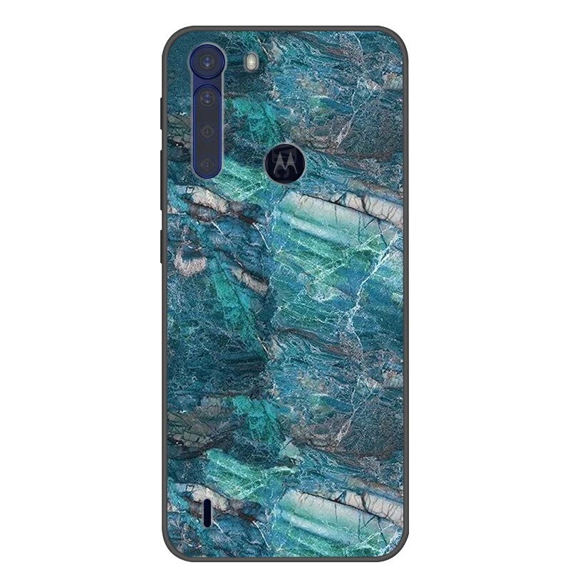 Fashionable Cool Soft Silicone Cover for Motorola One Fusion+ Phone