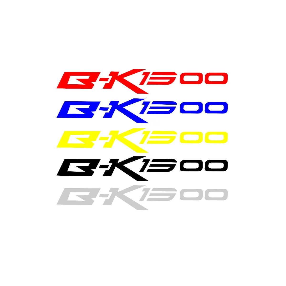 A pair General Purpose Motorcycle Waterproof Reflective sticker Waterbird modification for SUZUKI B-K1300 BK1300
