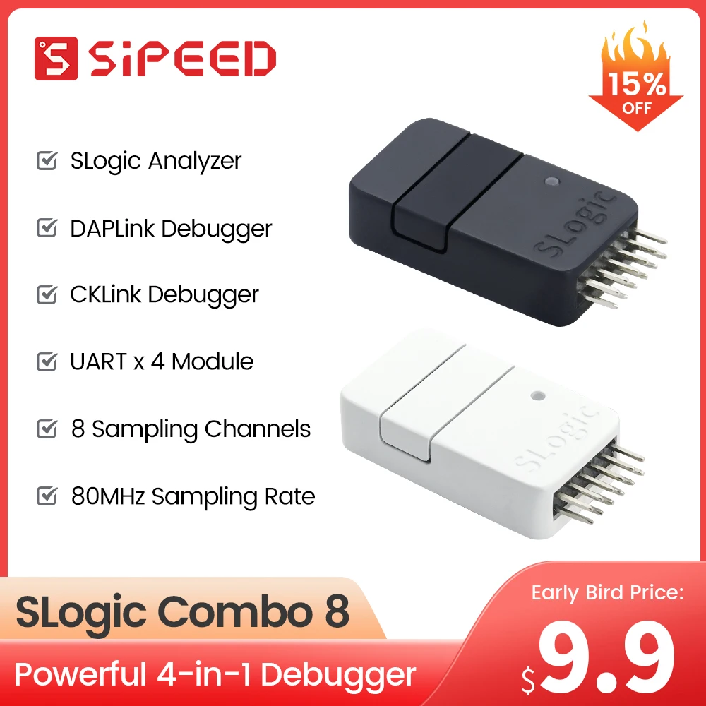 Ferramenta de Depurador Daplink Cklink Combo Lógico de Velocidade Analisador Slogic