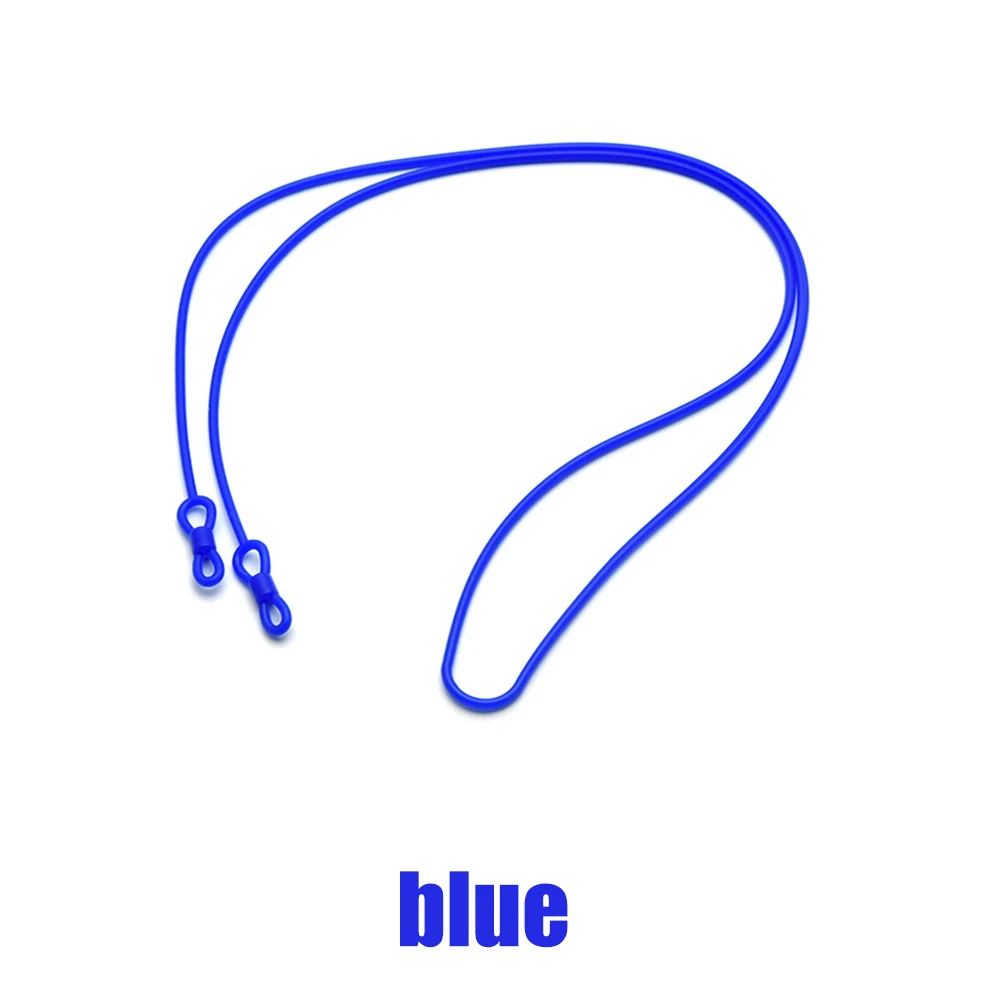Colorful Silicone Glasses Chains Eyeglasses Rope Sunglasses Strap Sport Band Cord Holder For Children Adults
