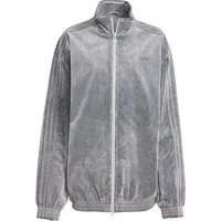 Veste décontractée ample à col montant pour femme Adidas Genuine Clover JW7330 5