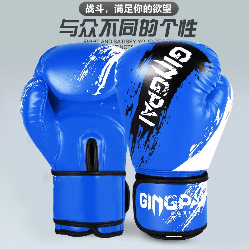 

Боксерские перчатки для мужчин, женщин, детей, Боксерские перчатки для бокса, кикбоксинга, Муай Тай, боевые перчатки 6/10 унций