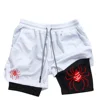 Anime Hunter x Hunter Performance Shorts for Men Breathable Spider Gym Shorts Summer Sports Fitness Workout Jogging Short Pants 5