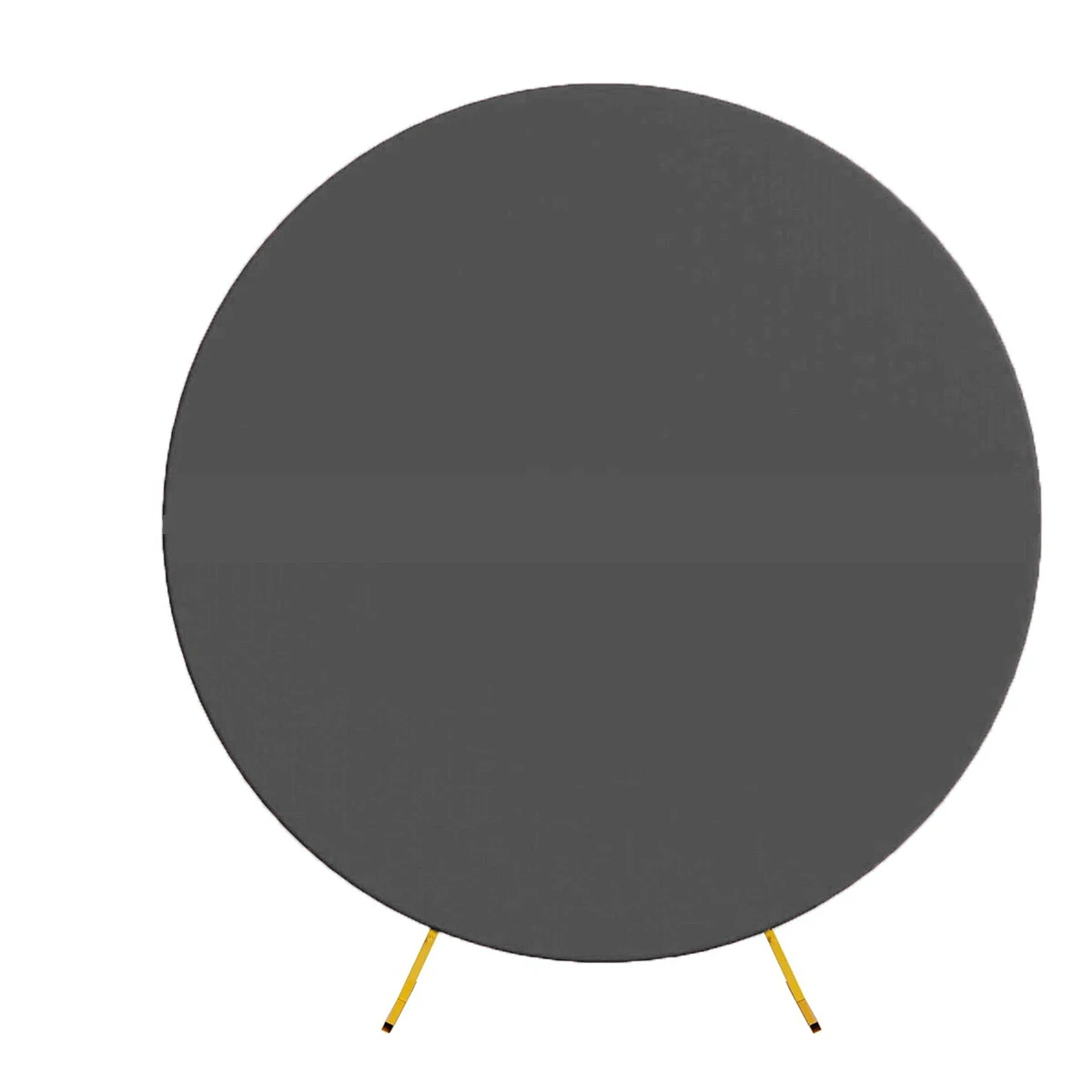 Elegant Round Backdrop Cover for Events – Versatile Elastic Photo Background Decor (Without Stand)
