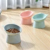Tilted Cat Food Bowl Elevated Cat Bowl Ergonomic Raised Cat Food Bowl Anti Vomiting Plastic Feeding Bowl Non Slip for Cats Dogs 3