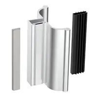 Frameless Shower Door Handle Sturdy Parts for Glass Shower Doors Home Hotel 2