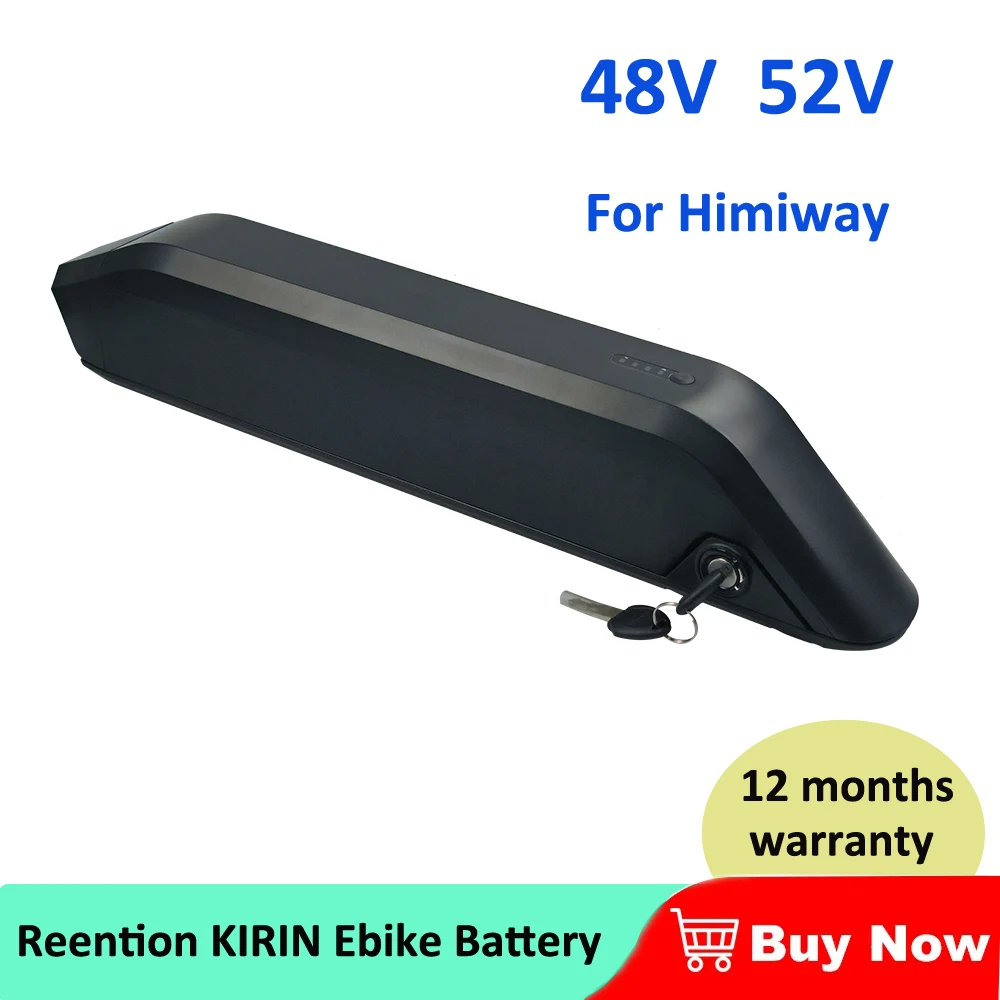 Kirin EBike Battery 21700 48V 52V 20Ah for Ariel Bafang 1500W-350W Motor