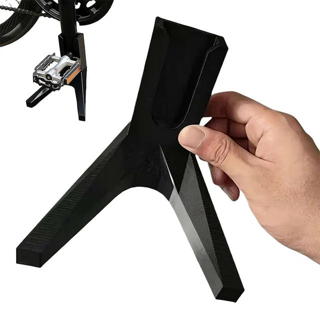 Bicycle Pedal Frame Portable Bike Parking Rack Stand Outdoor Highway Bike Side Stand Convenient Pedal Frame Bike Kickstand Parts