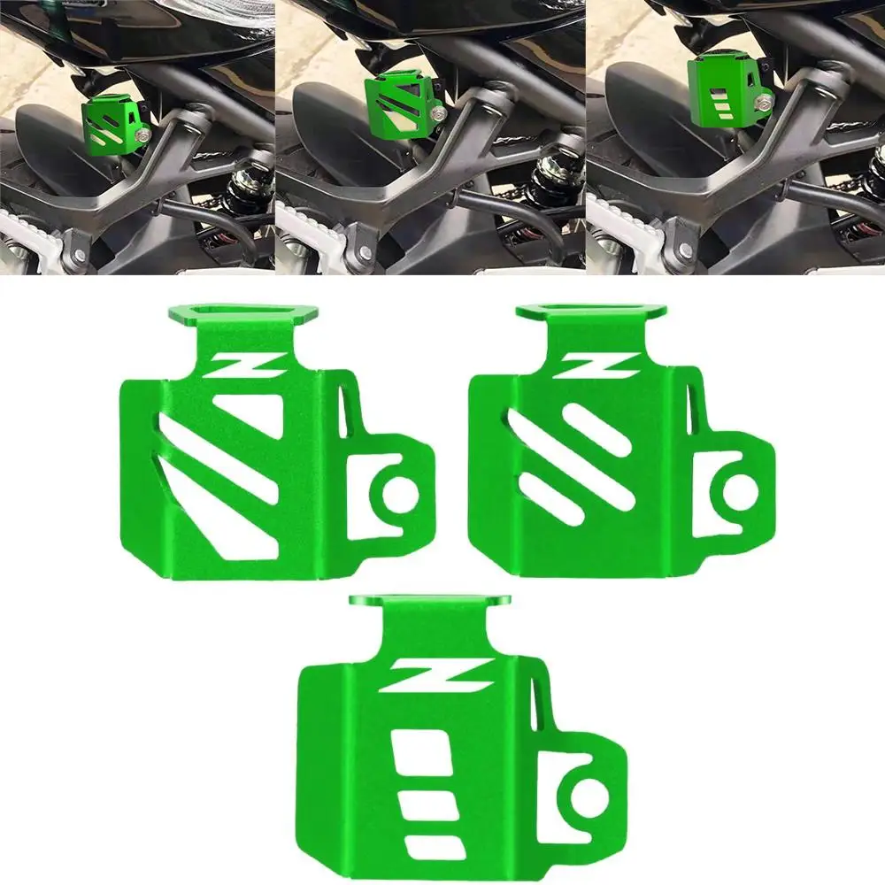 

Motorcycle Accessories Rear Brake Fluid Reservoir Guard Protector Cover For Kawasaki Z400 Z750 Z800 Z900 Z1000 2007-2023 2024