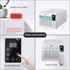 110v/220v Mobile Small Air Conditioner Refrigerator mini air conditioner mosquito net desktop mini refrigerator pet cooling 4