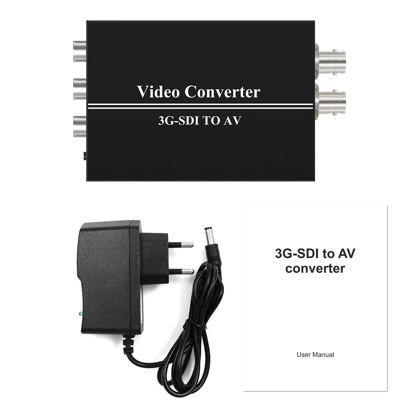 3G SDI zu AV Konverter BNC zu RCA Audio Scaler Unterstützung konvertieren SD-SDI, HD-SDI, 3G-SDI Signal für TV – Detail 7