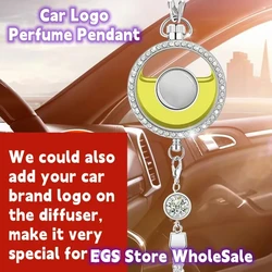Customizable Car Logo Perfume Pendant - Personalized Aromatherapy Accessory (For toyota)