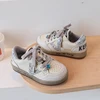 Spring Autumn New Children's Cricket Shoes Super Beautiful Rhinestone Jewel Girls' Comfortable Casual Dirty Shoes 4-15 Years Old 5