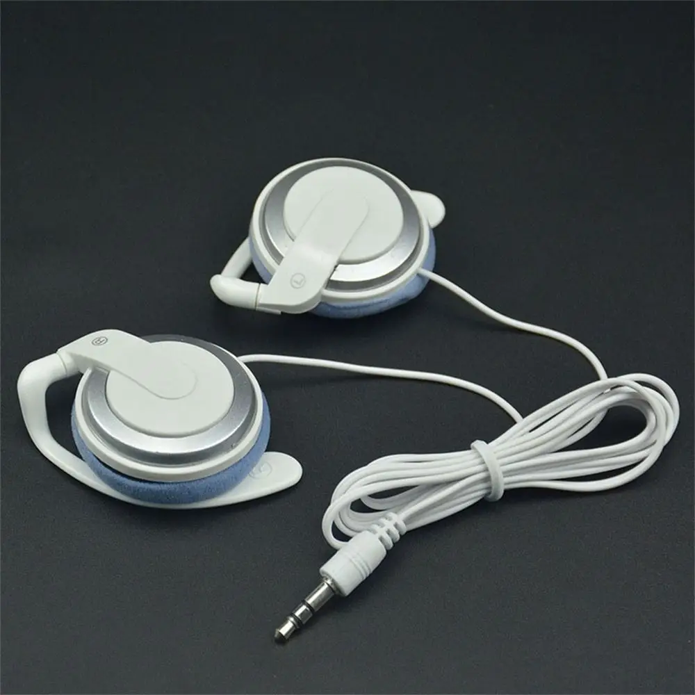 Cuffie Stereo con Filo da 3,5mm, Auricolari Over-Ear con Gancio per Orecchio, per Computer ed Elettronica di Consumo - Image 3