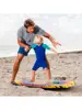 Lightweight Body Board Boogie Board with EPS Core XPE Deck HDPE Bottom Multicolor3-M
