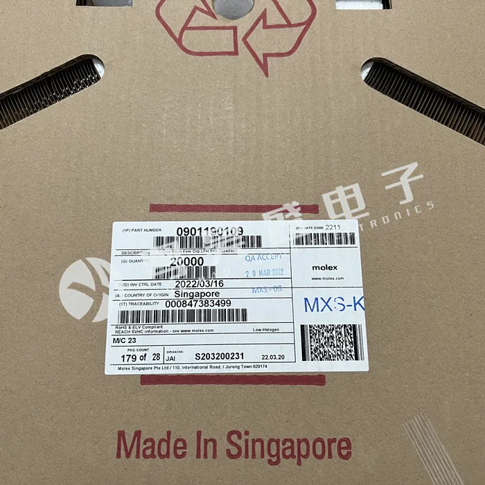 

50 шт. оригинальный новый разъем 90119-0109 90119009 контактный разъем