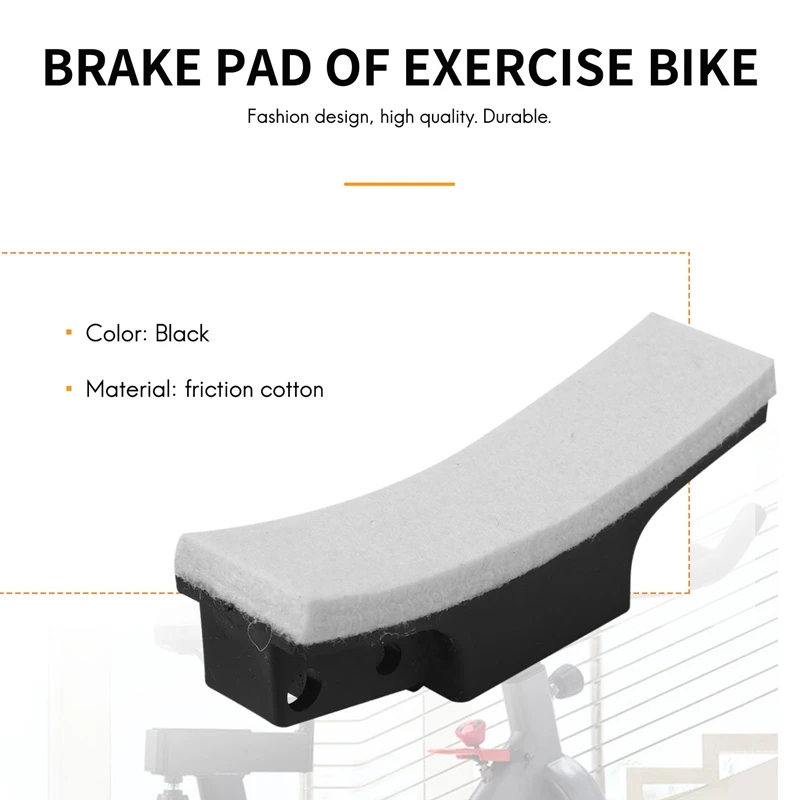 Exercise Bike Brake Pads Hairy Pad for Spinning Bike Brake Pads Group Replacement Part exercise bike brake pads