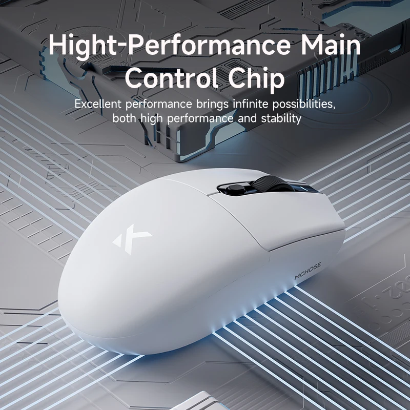 Tri-Mode Wireless Gaming Mouse-PAW3311 Sensor Type-C 2.4G/Bluetooth/Wired Ultra-Light Ergonomic for PC/Laptop Gaming