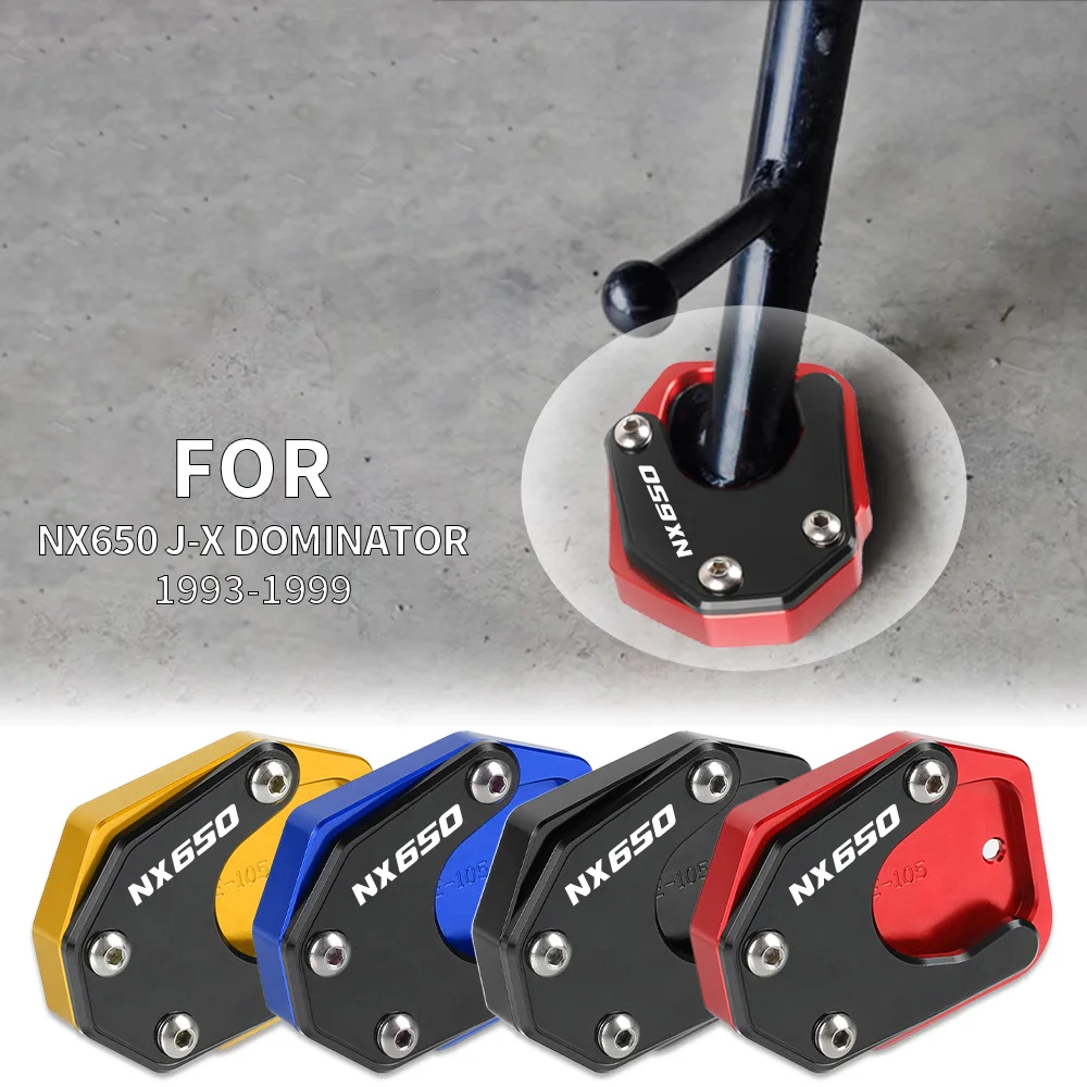 

TRANSALP XL600V XL650V XL700V Side Stand Enlarger Extension Plate Kickstand support For Honda NX650 J-X Dominator 1993 1994-1999